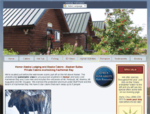 Tablet Screenshot of alaskansuites.com
